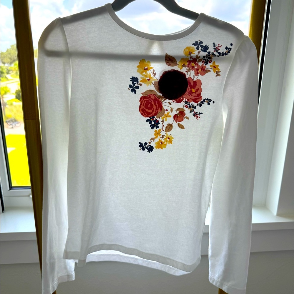 Janie & Jack Long sleeve T-shirt for Girls size 10